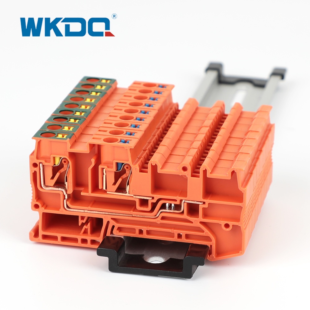 เทอร์มินัลบล็อกเซนเซอร์อุตสาหกรรม JPTIO IN2 5 3 PE