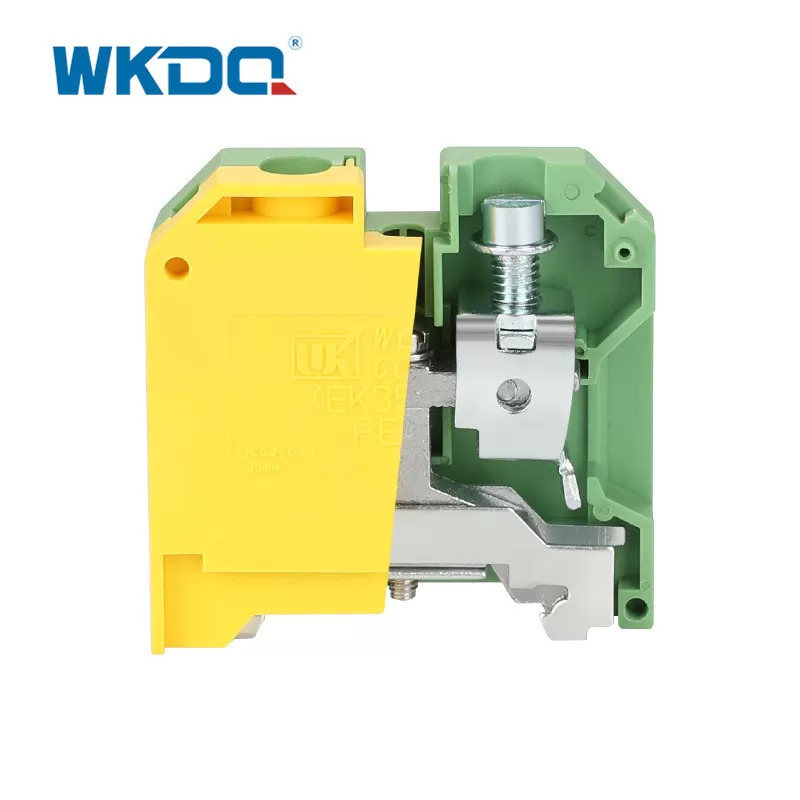 JEK 3535 Modular Screw Down Terminal Block EK Screw Earth Grounding กว้าง 16.2 มม