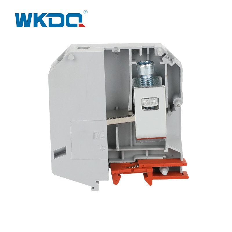 JUKH 95 เทอร์มินัลบล็อกแบบสกรูไฟฟ้า ราง Din ที่ดีที่สุดและการติดตั้งไฟฟ้าแรงสูง