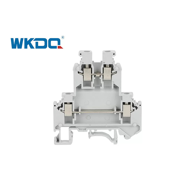 JUKKB 3 Screw Terminal Block, OEM Fused Terminal Block Wire Pressing Flame