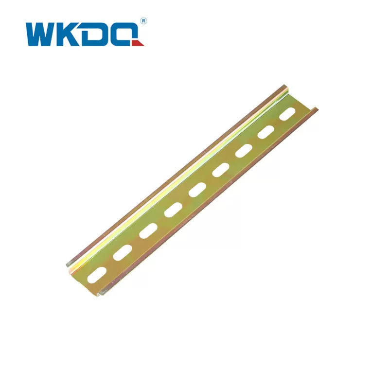 NS 35-S เหล็กพรุน 7.5 หนา Din Rail 35 มม. สำหรับติดตั้งเบรกเกอร์เทอร์มินอลบล็อก