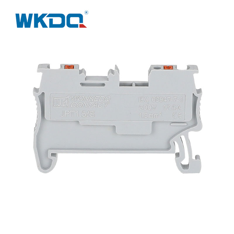 เทอร์มินัลบล็อกไนลอน PA66 Din Rail NS35